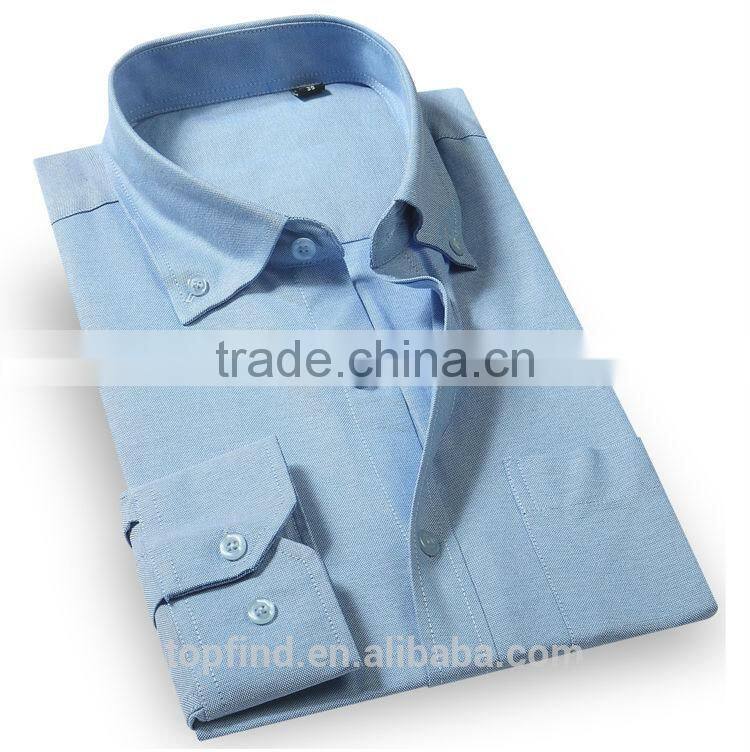 Fashion classic long sleeve popular branded oxford man shirts