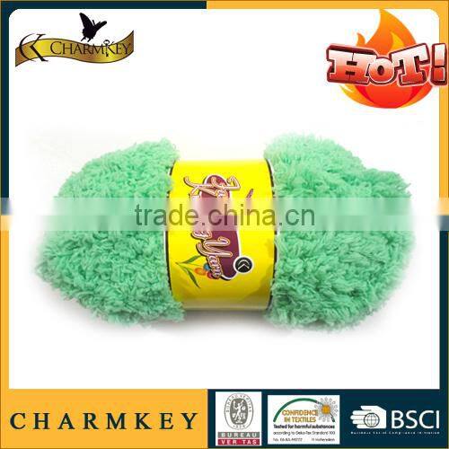 bright colored baby yarn