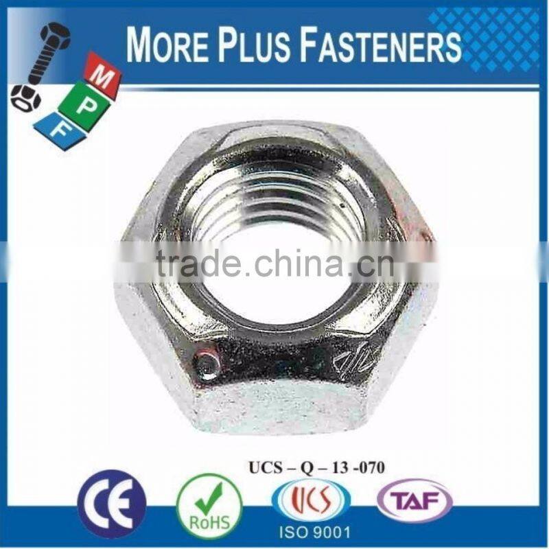 Made in Taiwan Stainless Steel Brass Metal Lock Countershaft Prevailing Torque Nut