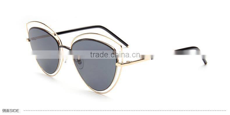Fashion Metal UV proof eagle eye steampunk sunglass