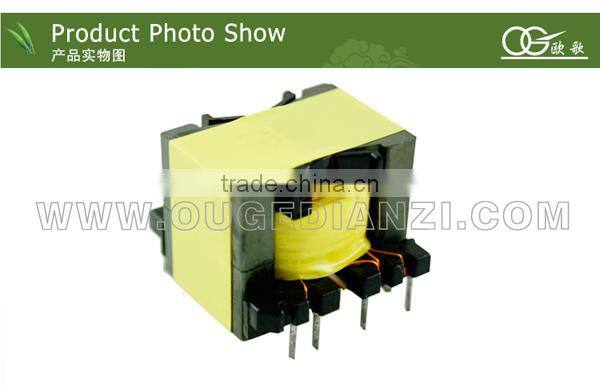 PQ2020 pq core power transformer,vertical,pin6+6