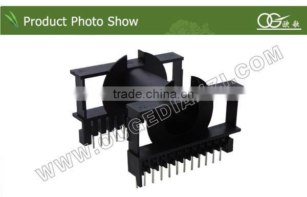 ETD59 horizontal copper coil electronic parts bobbin