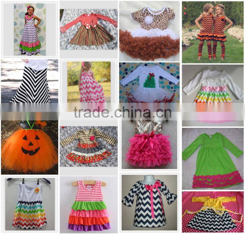 New Arrival! Wholesale Boutique cute fashion fancy pageant new born baby dress for babies competition for kids fluffy skirt
