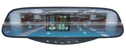 VFD display car parking sensor/Car Rear mirror/Mirror with Parking Sensor for car--RD-VFD017C4