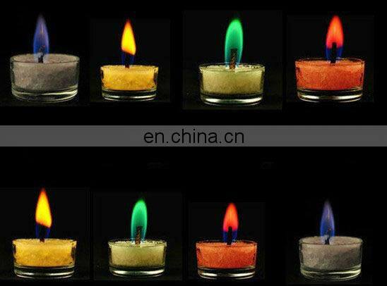 cup shape candles decorated