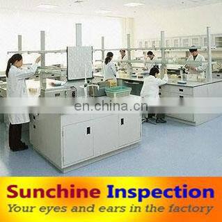 lab testing third party inspection company QC services in china