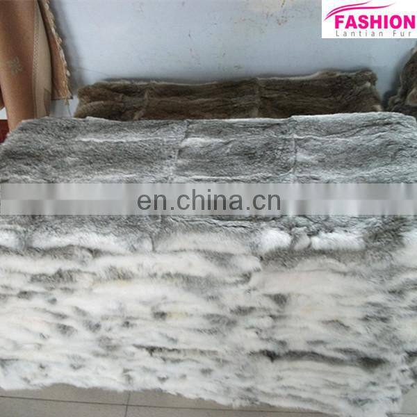 Charming Knitted Rex Rabbit Fur Skin Skin / fur skin for women's clothing / fur skin for coats and jackets