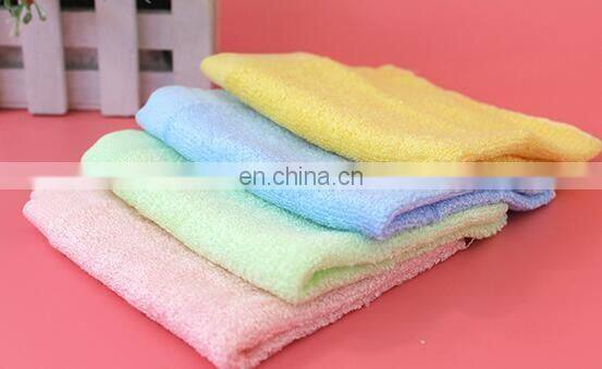 2piece/lot High quality Bamboo fiber fabric children baby Square towel saliva towel Face Sweat towel bathroom