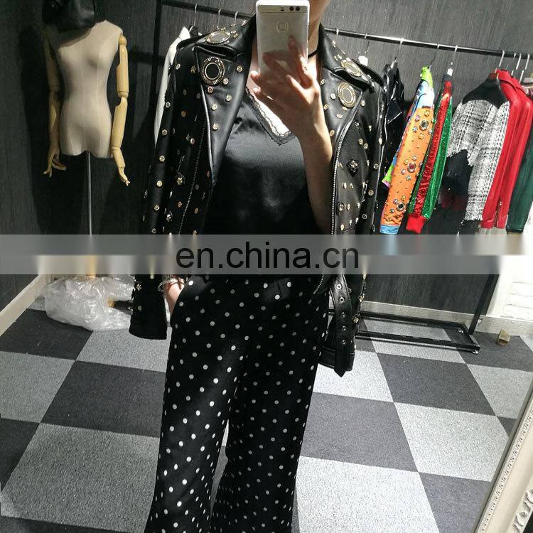 Soft Genuine Lambskin Leather Short Jacket Italian Leather Jacket Women