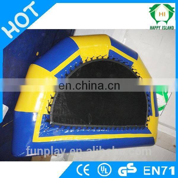 HI 2015 hot summer hot game inflatable water trampoline,large trampolines for sale,used trampolines for sale