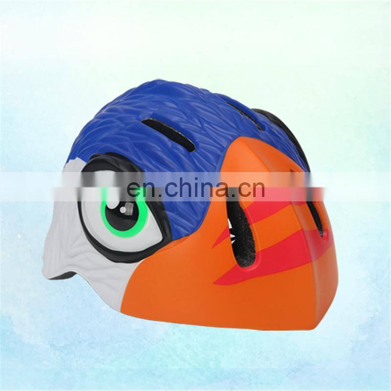 Factory direct sale animal style children bike helmet for kids
