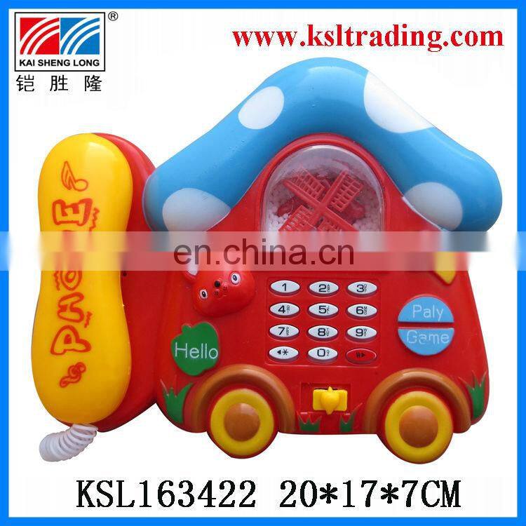 counting frame music snowflake mini telephone toy