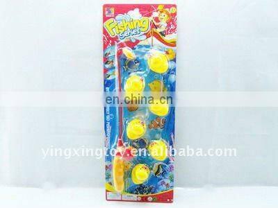 Kids plastic toy electronic fishing game