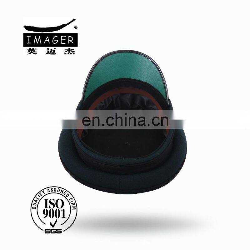 Top Quality Golden Embroidery Badge Air Force Sergeant Peaked Cap for Army Military Use Supply