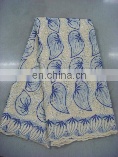 high quality swiss cotton voile lace(D74-7)
