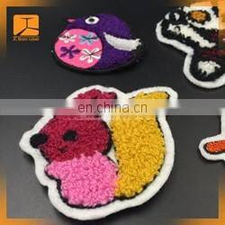 sublimation flock football shirt soccer patches flocking badge