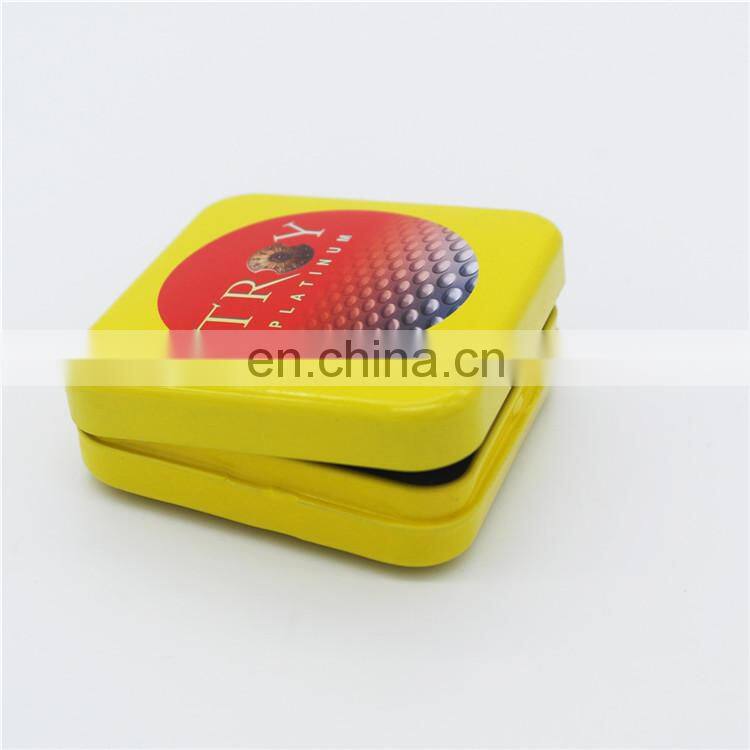tin can manufacturer custom metal small tin box for mint