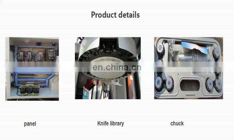 XH7132 small cnc milling machine parts name