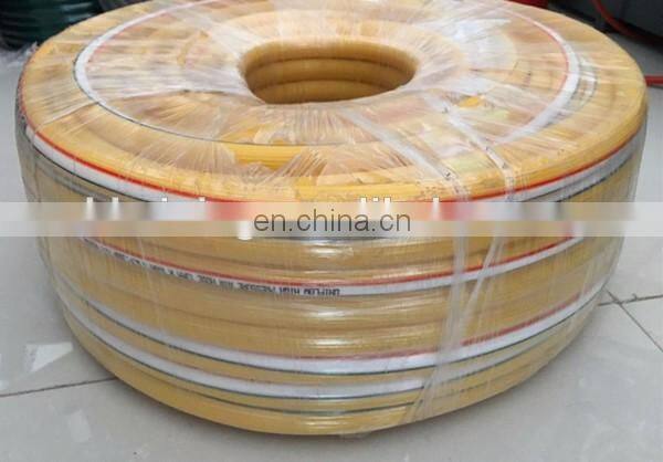 Customized Black Natural rubber and pvc flexible high pressure air compressor hose for gas flushing device