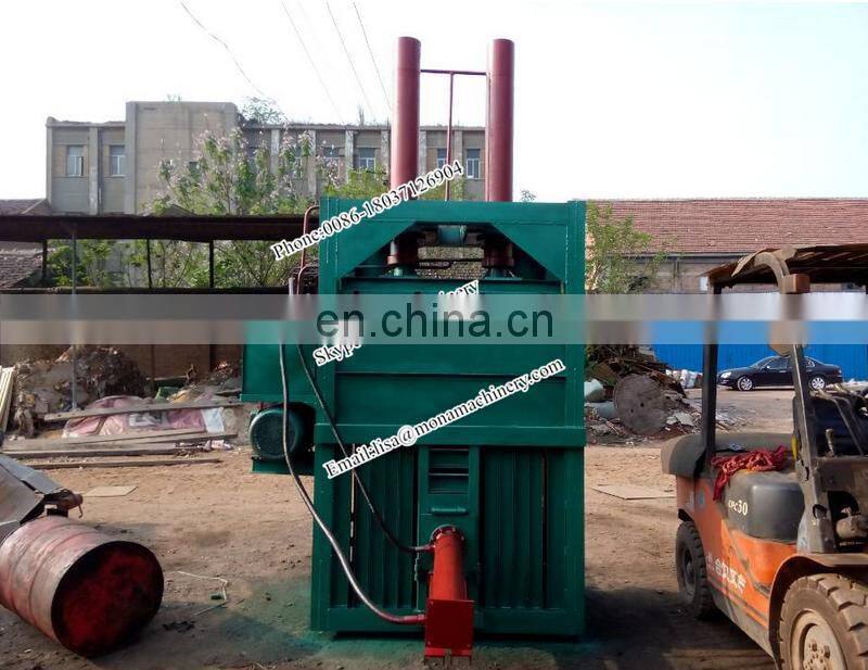Hydraulic baler for waste Pet Waste Paper Packer For Sale