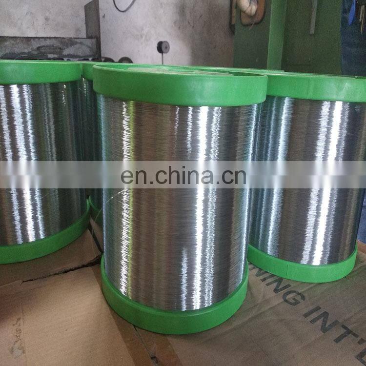 hot dipped galvanized scourer wire 0.13mm-0.22mm