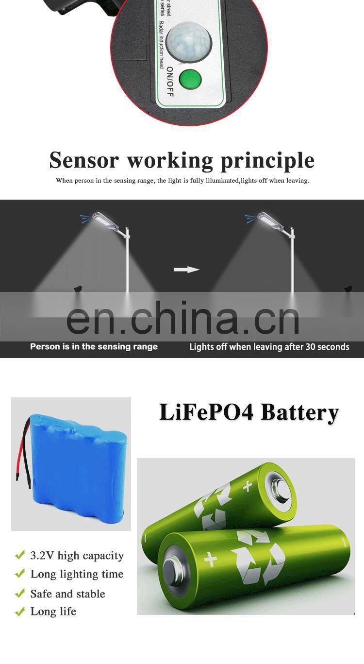 CB EER IECEE new design high bright 60 100 150 200 w all in one aluminum solar street light