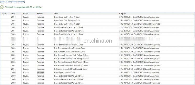 IACV Idle Air Control Valve for Toyota 4Runner Tacoma 2.4 2.7L L4 OEM 22270-75050 AC526, 2H1462, 22270-75051, 136800-1440