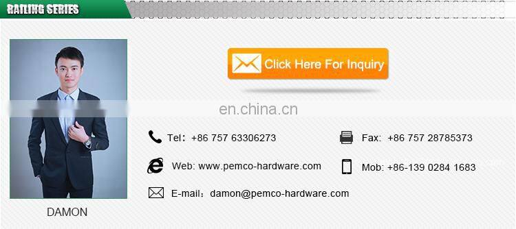 Hot selling stainless steel tube staircase handrail railing balustrades Tube Railing