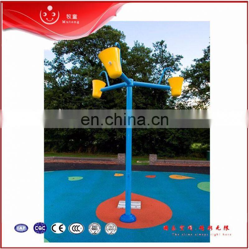 Dump bucket ,jets spray , geyser jets for kids water pray park
