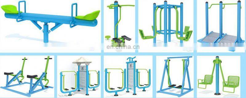 Galvanized Steel Horse Riding Gym outdoor fitness equipment for hot sale