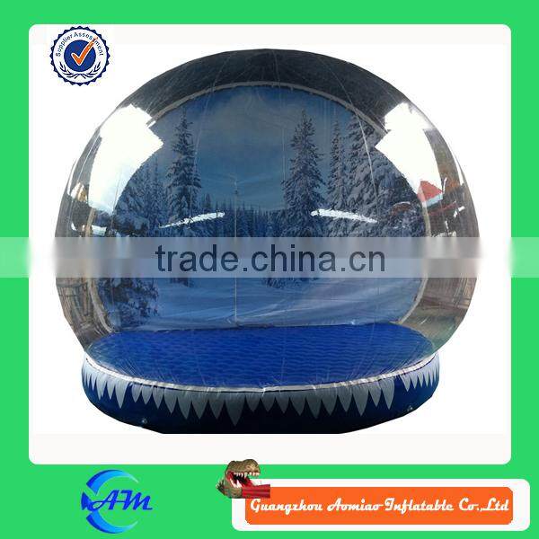 outdoor snow globe inflatable decorations inflatable snow globe for sale