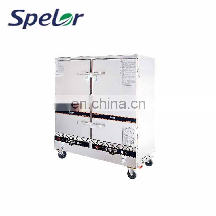 Flameout automatically protection commercial restaurant gas steamer cabinet