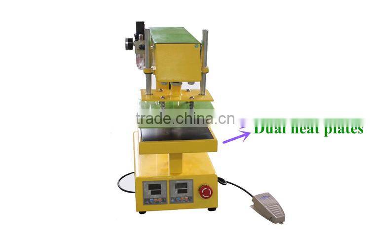 USA Best Price Dual Heating Plates pneumatic heat rosin press