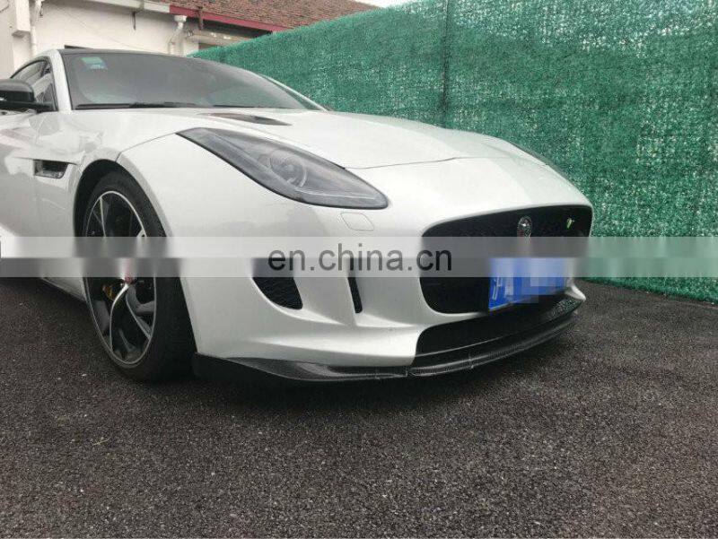 F TYPE carbon finber front lip diffuser side skirts fit for f type ST style carbon finber parts