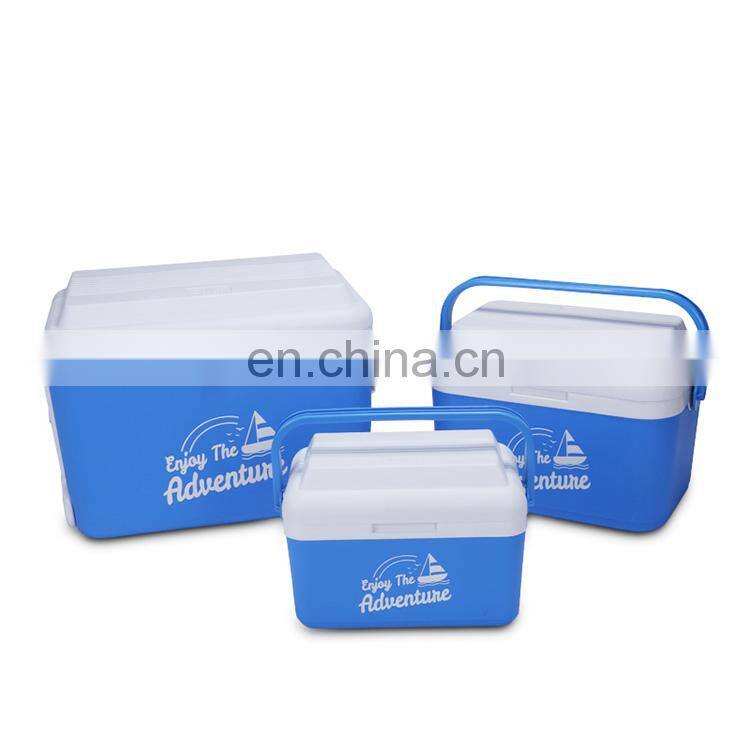 Insulated 8L 22L 50L Outdoor Plastic Ice Chest Cooler box set high quality Cooler Box For Meat Transportation
