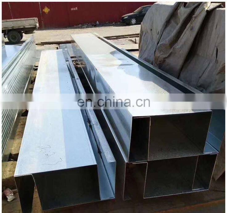Steel channel galvanized C channel construction C channel steel profile