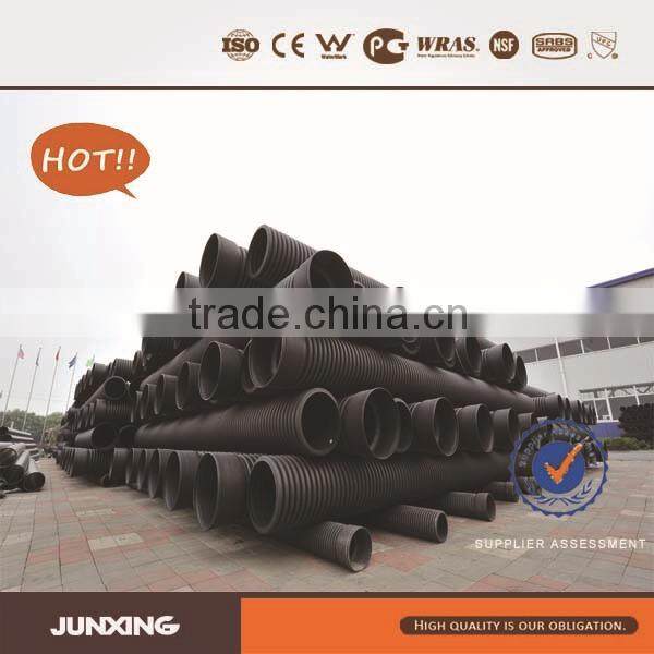 10000 square meter factory 500mm sn8 hdpe culvert pipe for sewer and drainage