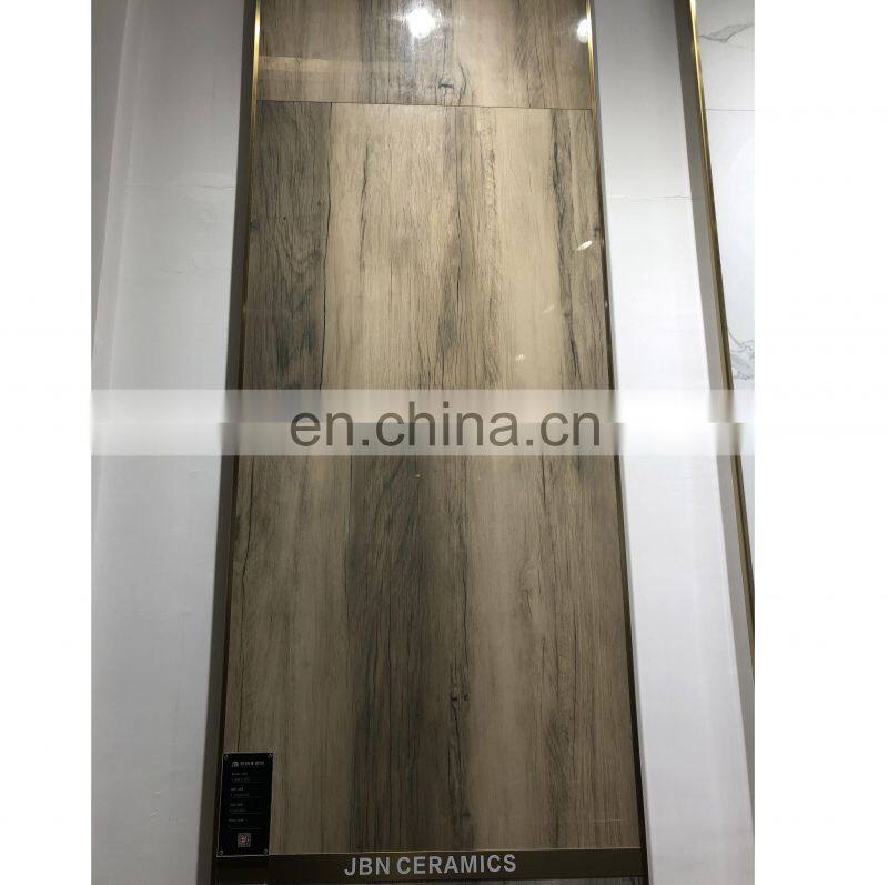 foshan 600x600 marble wood look carreaux ceramic floor polished glazed porcelain tiles JM63819D
