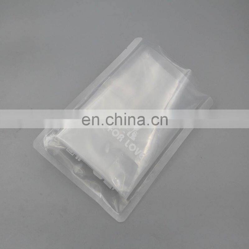 Customized transparent rcpp retort pouch bags for beef chicken meat food packaging