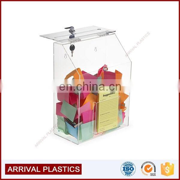 Wholesale Acrylic Raffle Ticket Drum Raffle Box
