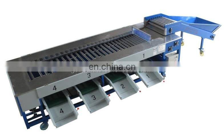 Automatic cherry tomato size grading sorting machine auto small tomatoes fruit lychee sizing sorter grader cheap price for sale