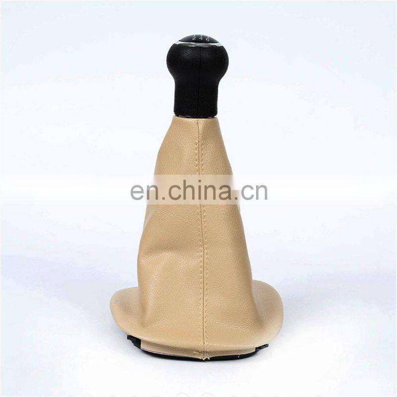 factory wholesale brown Gear Shift handle shifter Knob For Passat B5 98-04