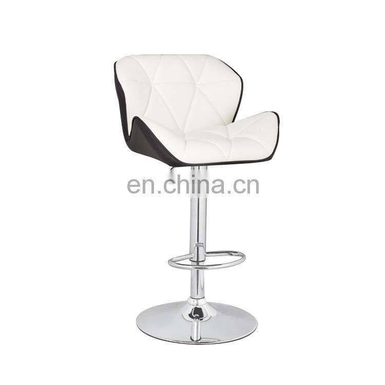 Colorful Modern With PU Seat And Adjustable Height Bar stools