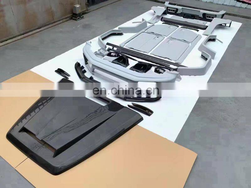 Runde Resin Carbon Fiber For Mercedes-Benz G-CLASS W463 W464 G500 G350 G63 Mansory Style Body Kit Front Bumper Rear Bumper Hood