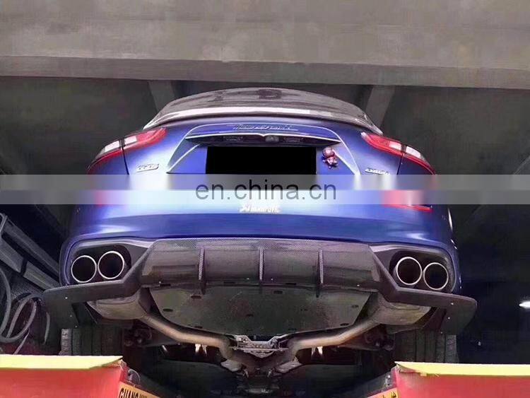 Runde Carbobn Fiber Material New Style Bodykit With Front Rear Lip Side Skirt Spoiler For Maserati Ghibli Body Kit