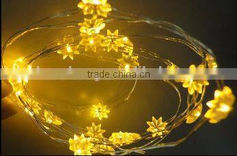 led copper wire string lights of fancy design