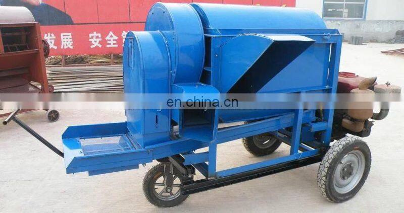 Mini Mobile Multi Agricultural Rice Millet Thresher Threshing Machine Price