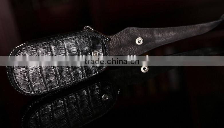 genuine crocodile leather key bag car key holder high grade gift key case for men and ladies