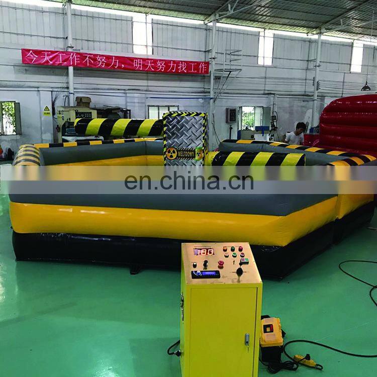 Factory price inflatable sport game inflatable meltdown game for kid outdoor sports