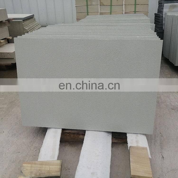 Chinese Xinfengrui Factory Direct Sale Plate Cut To size Grey Color Sandstone